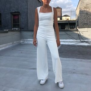 Lulus white jumpsuit